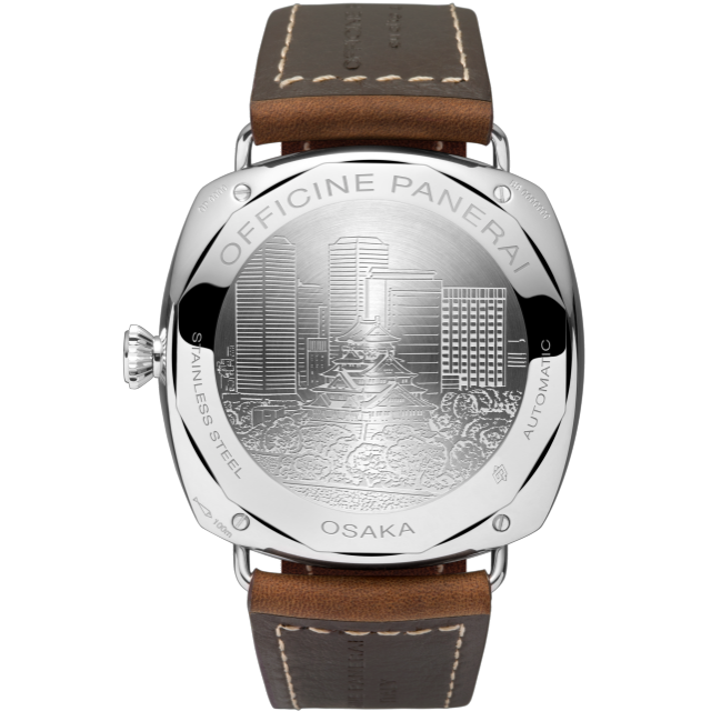 PANERAI Radiomir 10 Days GMT Automatic Acciaio PAM00589 Back view
