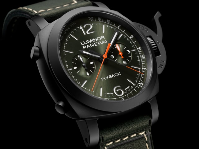 PANERAI Luminor Chrono Flyback PAM01498 Detail 