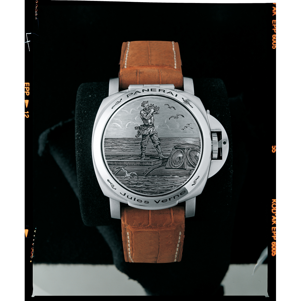 PANERAI Luminor Sealand Jules Verne PAM00216 day view