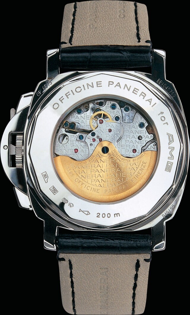 PANERAI Luminor Chrono Automatic White Gold for AMG PAM00105 Detail 