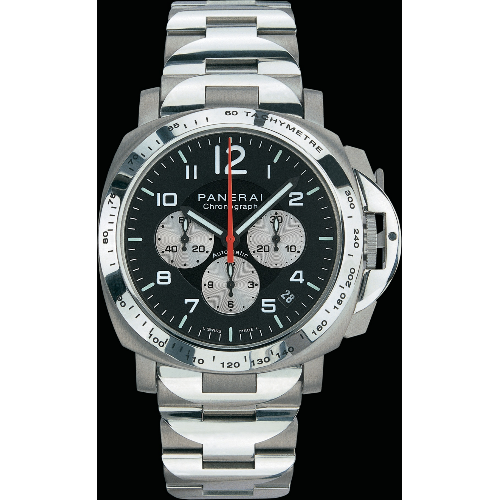 PANERAI Luminor Chrono Automatic Titanium/Steel for AMG PAM00108 day view