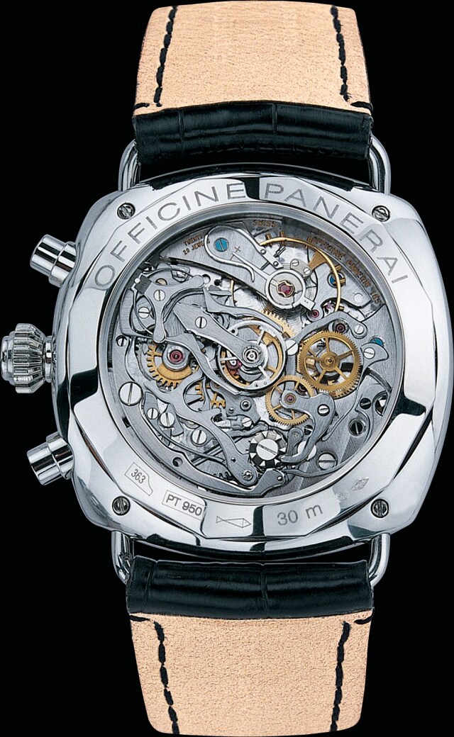 PANERAI Radiomir Chrono Split-Seconds Platinum PAM00158 Detail 