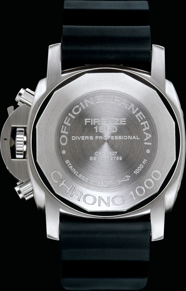 PANERAI Luminor Submersible 1950 Chrono 1000m PAM00187 Detail 