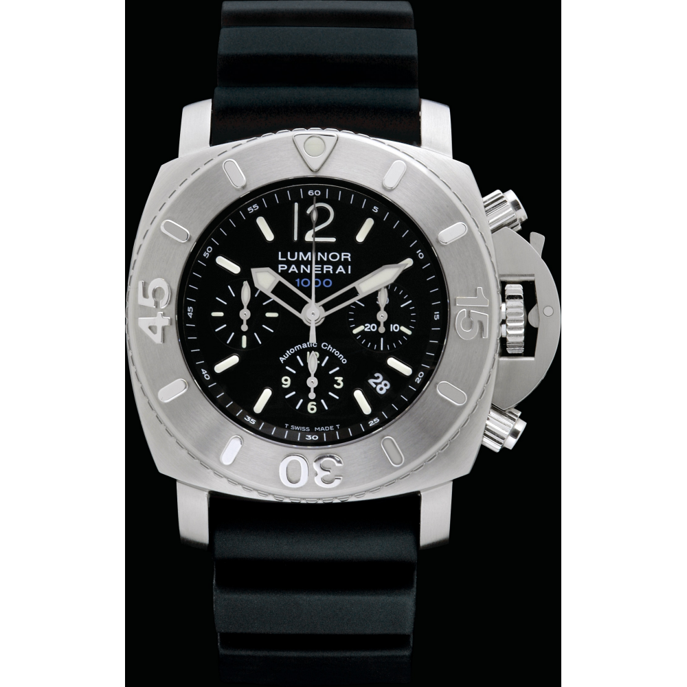 PANERAI Luminor Submersible 1950 Chrono 1000m PAM00187 day view
