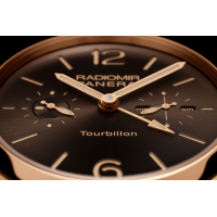 PANERAI Radiomir 1940 Tourbillon GMT Oro Rosso PAM00558 Detail 1