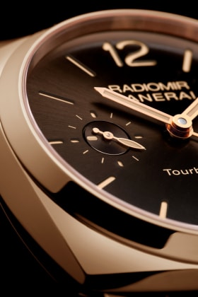 PANERAI Radiomir 1940 Tourbillon GMT Oro Rosso PAM00558 Front 4