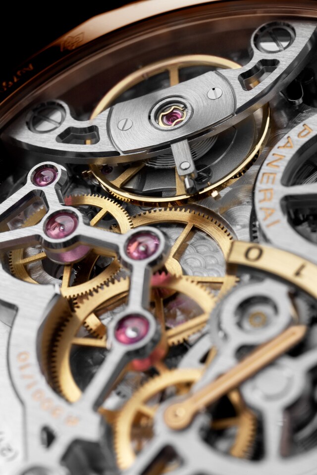 PANERAI Radiomir 3 Days GMT Oro Rosso PAM00598 Detail 