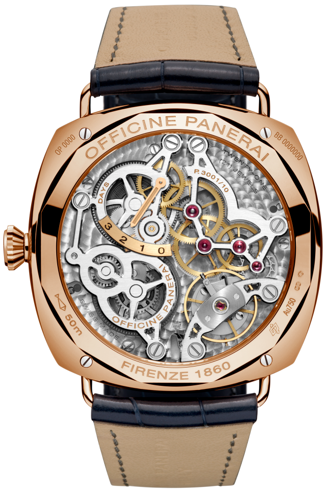 PANERAI Radiomir 3 Days GMT Oro Rosso PAM00598 Detail 