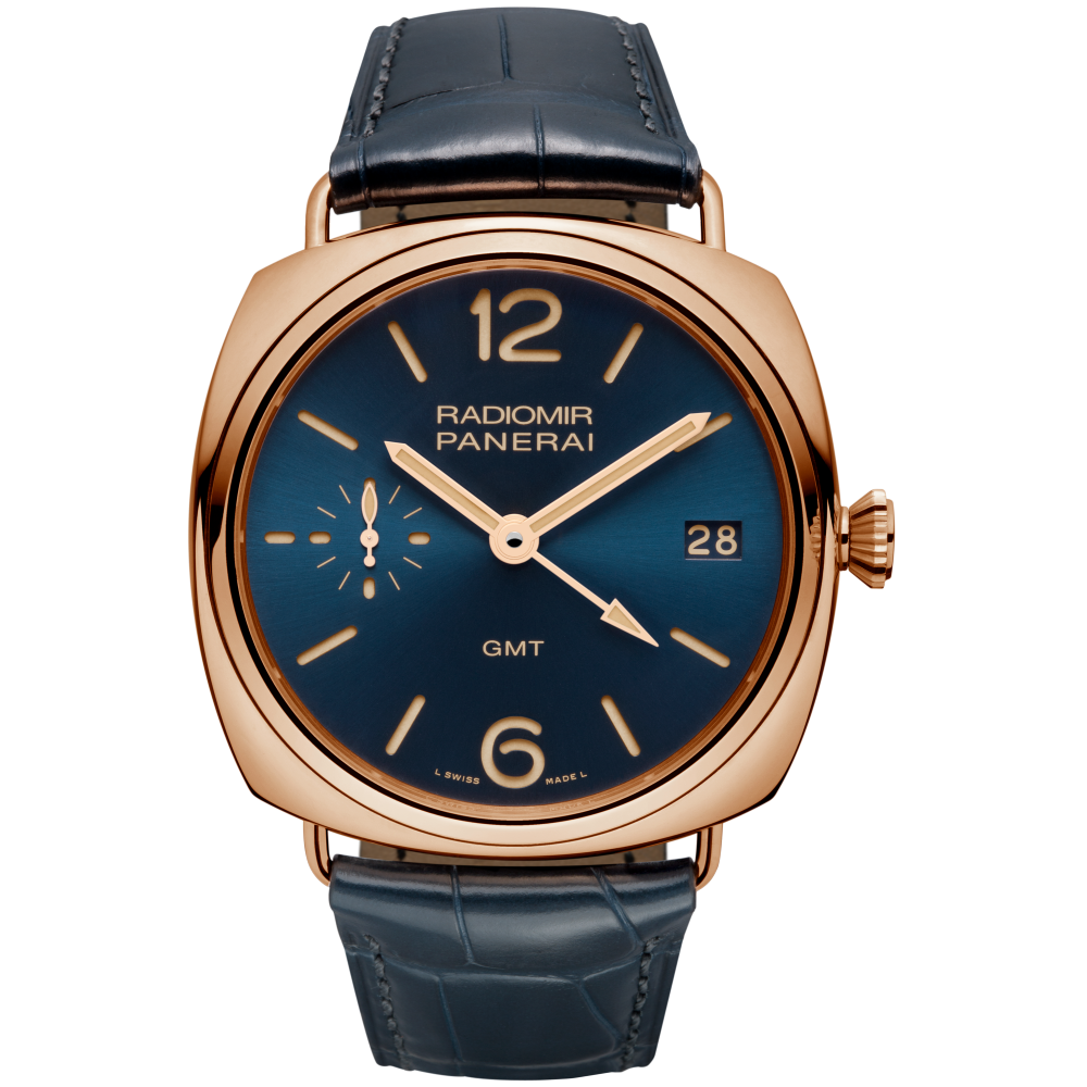 PANERAI Radiomir 3 Days GMT Oro Rosso PAM00598 day view