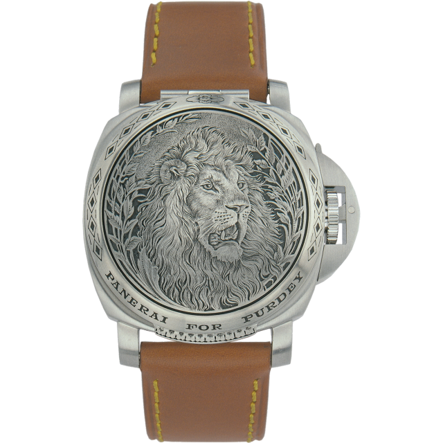 PANERAI Luminor Sealand for Purdey  Front view