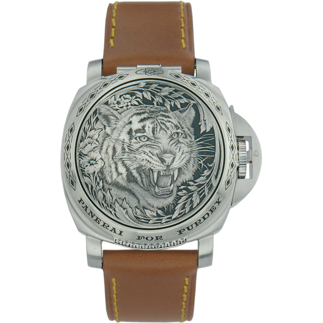 PANERAI Luminor Sealand for Purdey  Front view