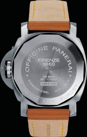 PANERAI Luminor Sealand for Purdey PAM00832 Detail 