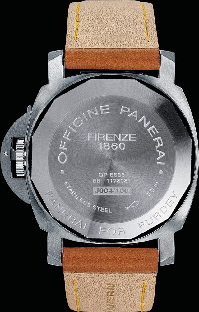 PANERAI Luminor Sealand for Purdey PAM00832 Detail 