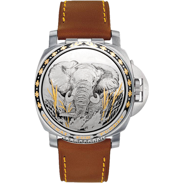 PANERAI Luminor Sealand for Purdey  Front view