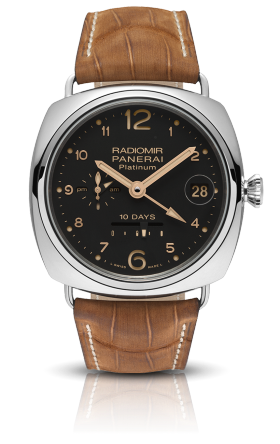 Radiomir 10 Days GMT Automatic Platino