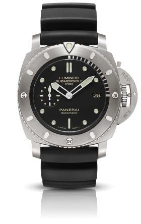 Luminor Submersible 1950 2500m 3 Days Automatic Titanio