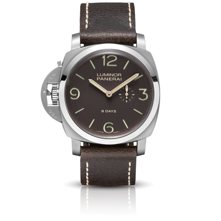 PANERAI Luminor 1950 Left-Handed 8 Days Titanio PAM00368