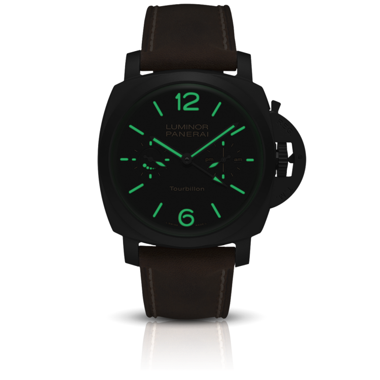 PANERAI Luminor 1950 Tourbillon GMT Automatic Ceramica PAM00396