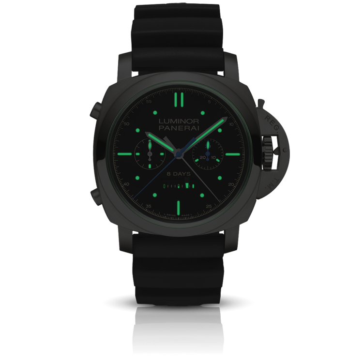 PANERAI Luminor 1950 Rattrapante 8 Days Titanio PAM00427