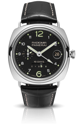 Radiomir 10 Days GMT Automatic Oro Bianco