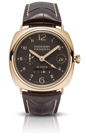 Radiomir 10 Days GMT Automatic Oro Rosso