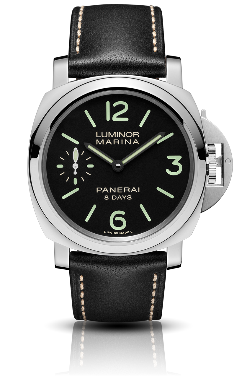 Panerai Panerai Luminor Marina PAM00164 Black Dial Stainless Steel Leather Belt Self-Winding Men's Watch [431]anerai Panerai Luminor 1950 GMT PAM00320 Black Dial SS/Leather Automatic [432]