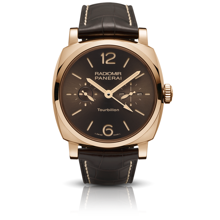 PANERAI Radiomir 1940 Tourbillon GMT Oro Rosso PAM00558