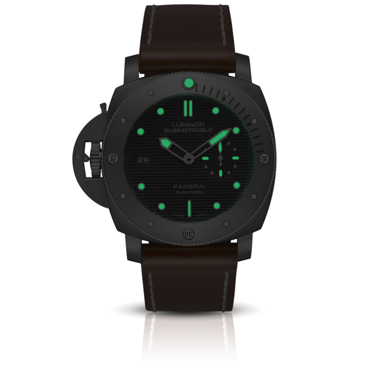 PANERAI Luminor Submersible 1950 Left-Handed 3 Days Automatic Titanio PAM00569