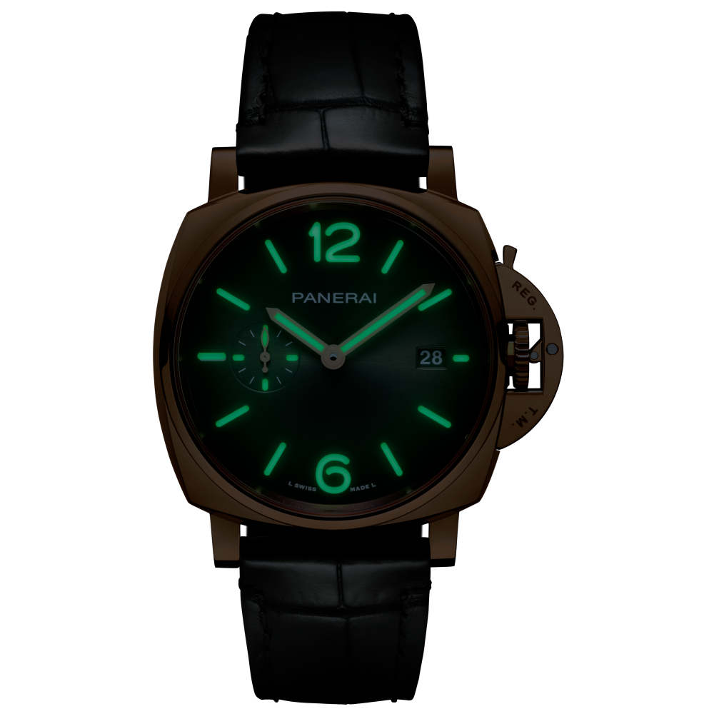 PANERAI Luminor Due PAM01423 night view