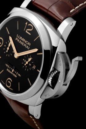 PANERAI Luminor 1950 Equation of Time 8 Days Acciaio PAM00601 Front 4