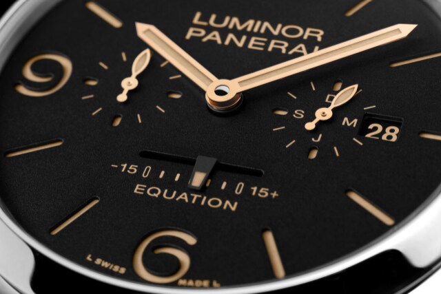 PANERAI Luminor 1950 Equation of Time 8 Days Acciaio PAM00601 Detail 