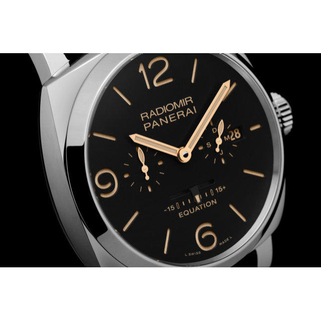 PANERAI Radiomir 1940 Equation of Time 8 Days Acciaio PAM00516 Detail 2