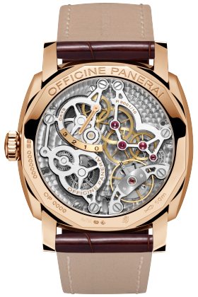 PANERAI Radiomir 1940 3 Days GMT Oro Rosso PAM00570 Detail 