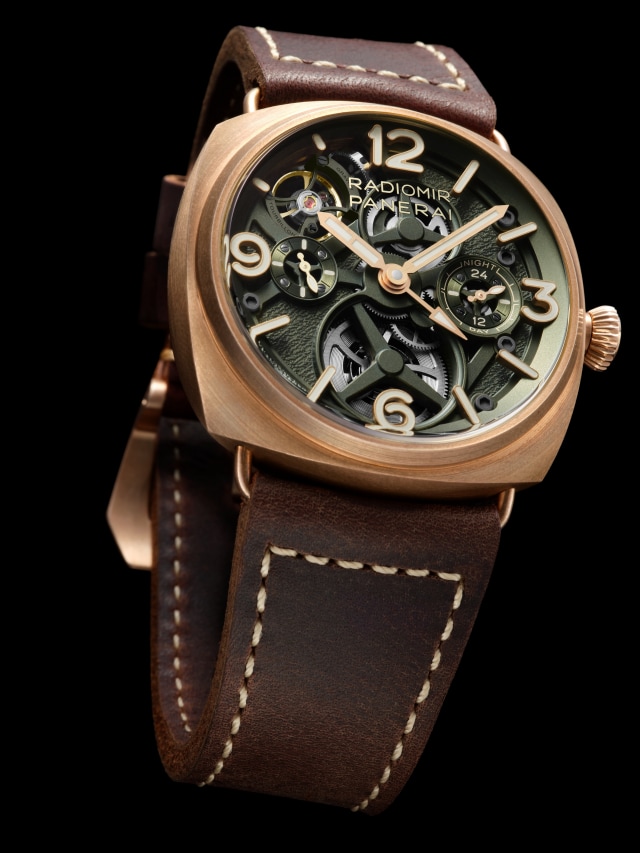 PANERAI Radiomir Tourbillon Bronzo PAM01284 Detail 