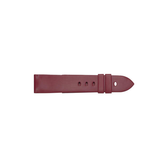 PANERAI Strap satin red MXE0MX64 Buckle attachment