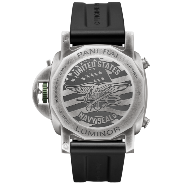 PANERAI ルミノール クロノ ネイビーシールズ   PAM01409 Back view