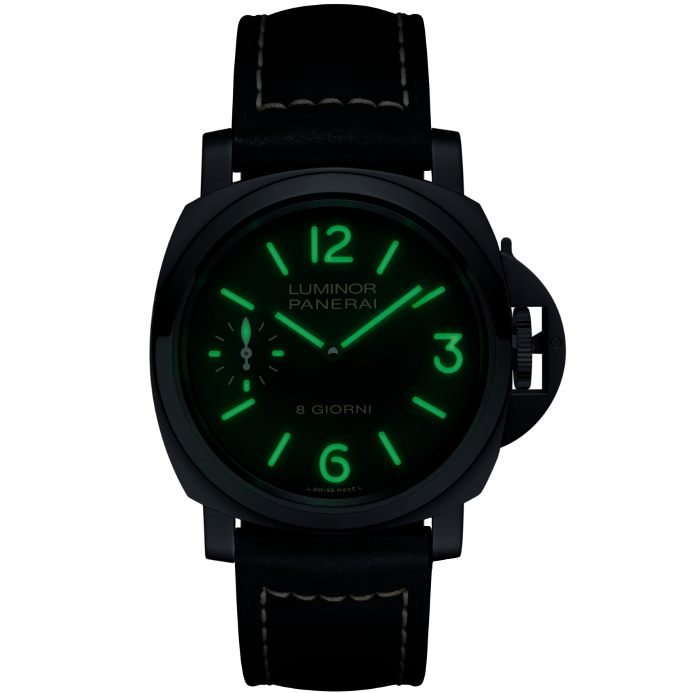 PANERAI Luminor 8 Giorni PAM00915 night view