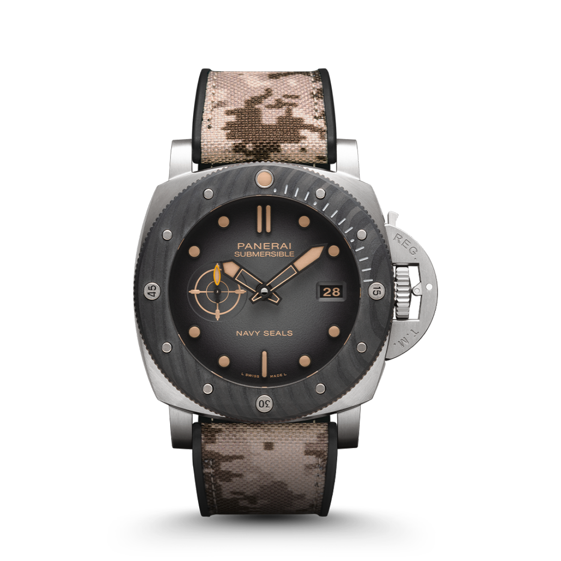 PANERAI Submersible Navy SEALs Titanio PNPAM01669