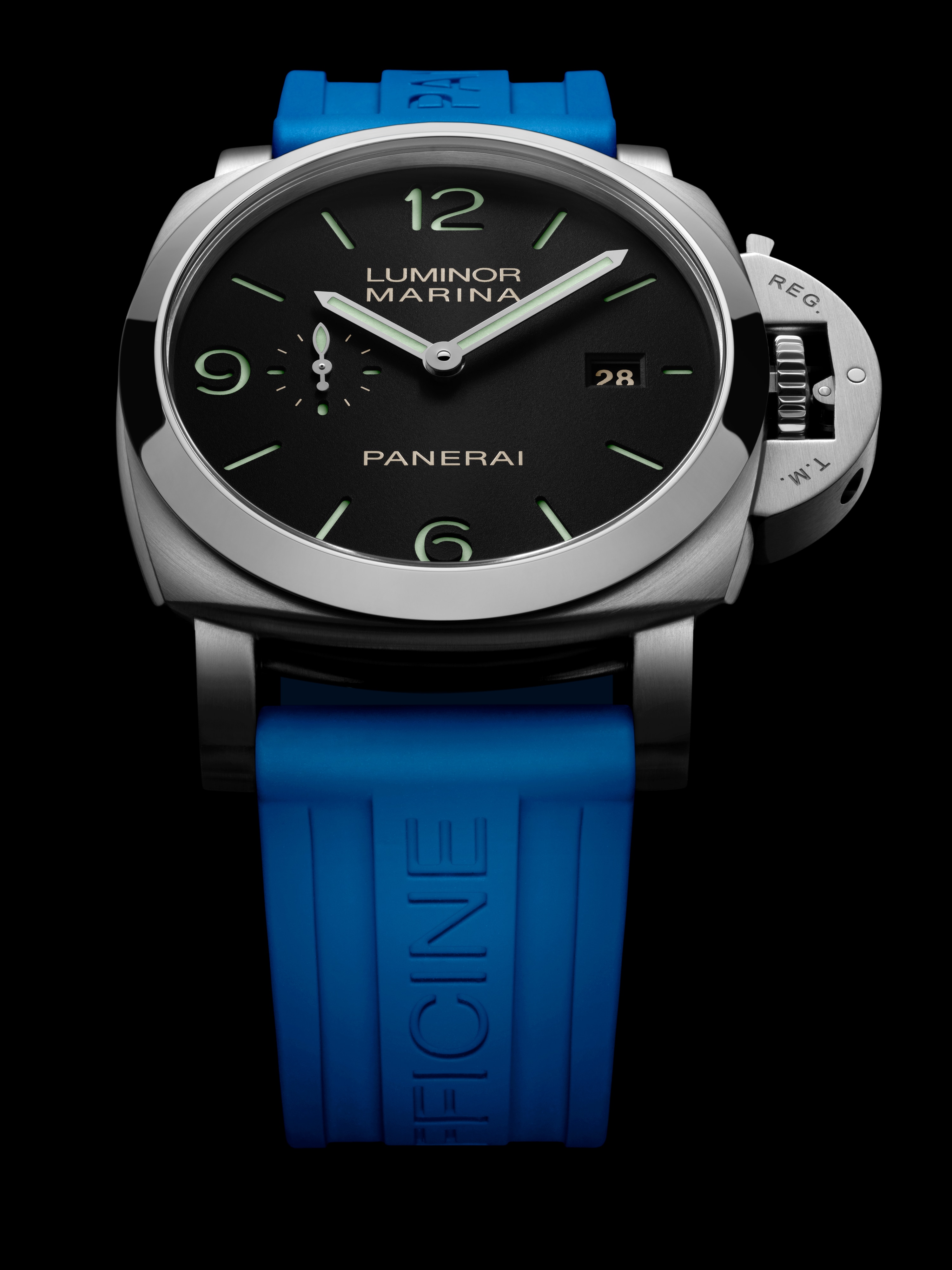 PANERAI Luminor PAM00312 ストラップ、脱磁機オマケ付き！ Panerai Luminor Marina PAM 3312 44mm Automatic | HK Panerai