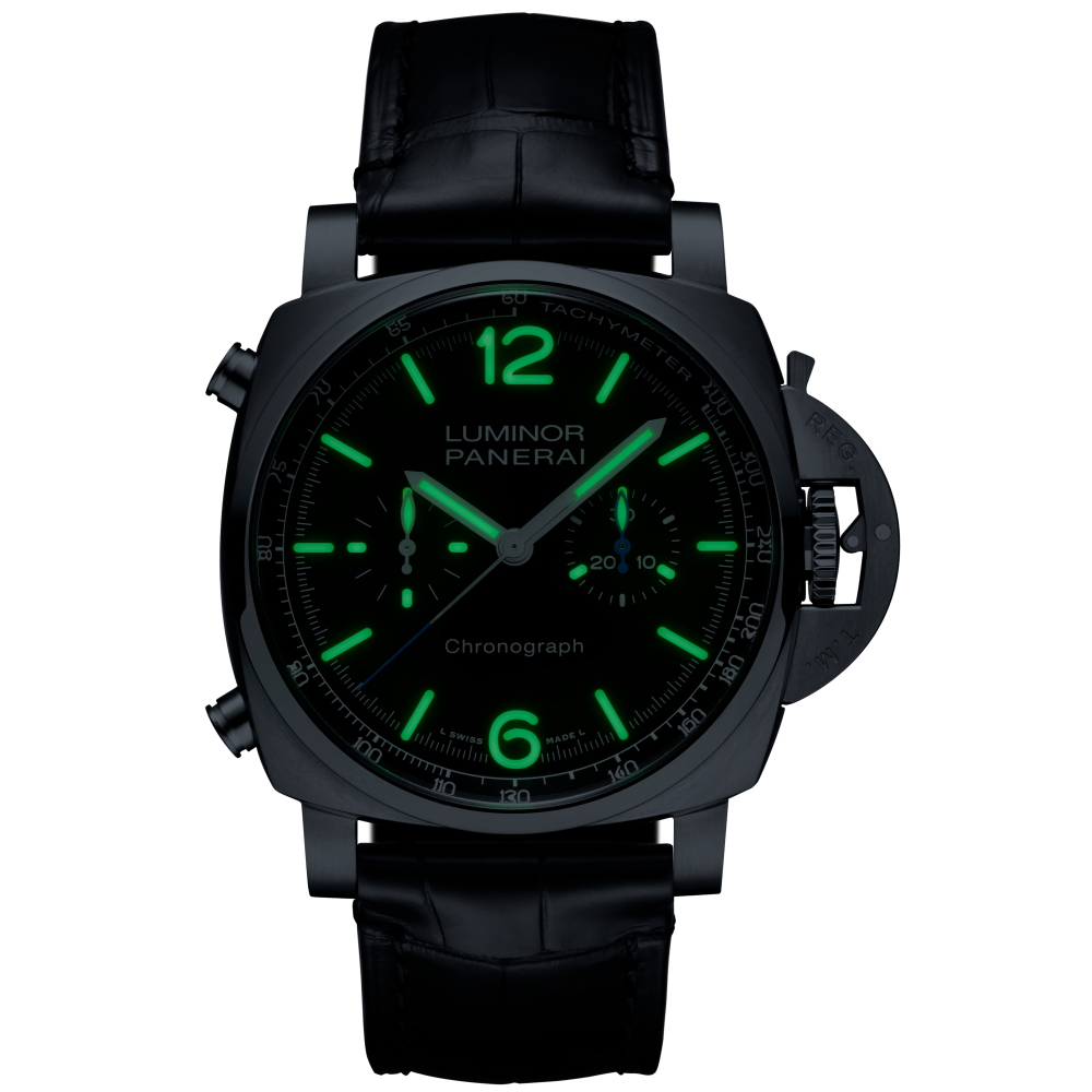 PANERAI Luminor Chrono PAM01109 night view