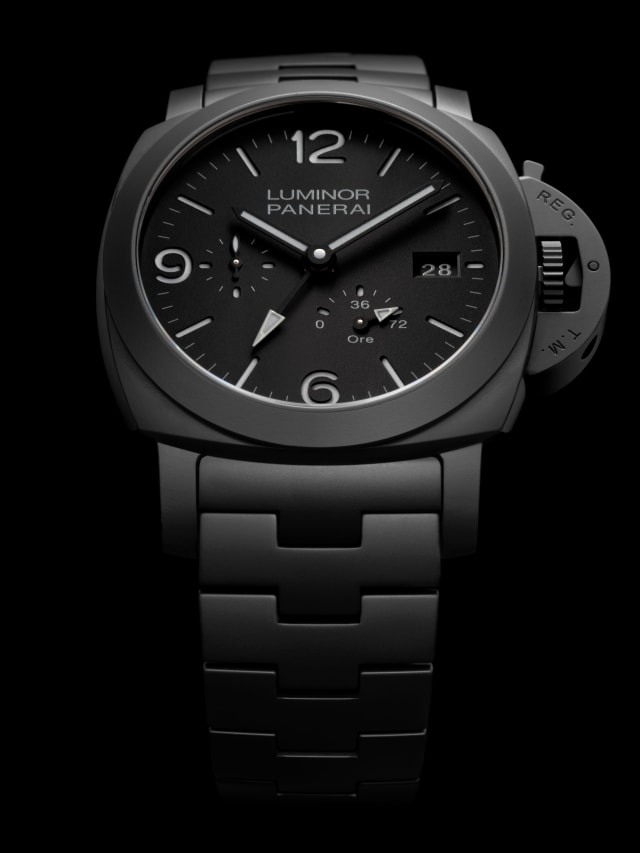 PANERAI Luminor GMT Power Reserve Ceramica PAM01674 Detail 
