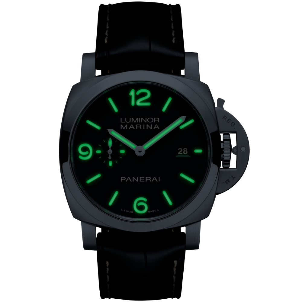 PANERAI ルミノール マリーナ PAM03312 night view
