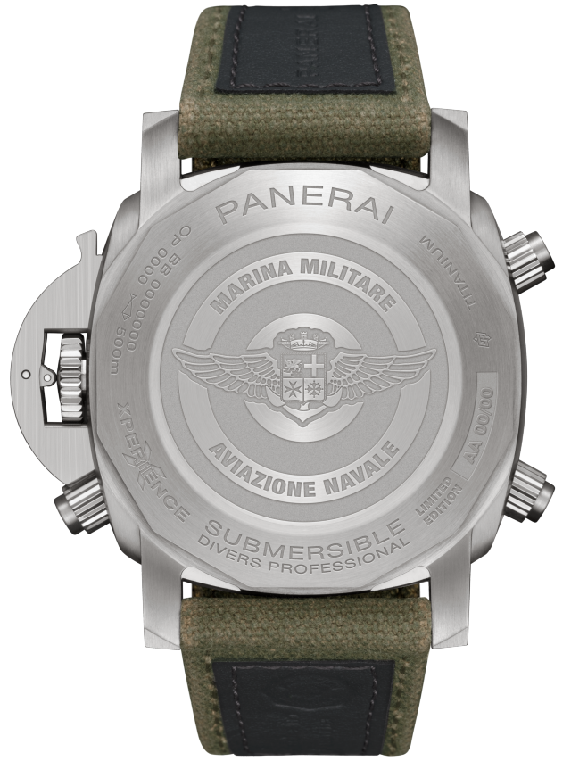 PANERAI Submersible Chrono Marina Militare Experience Edition PAM01699 Detail 