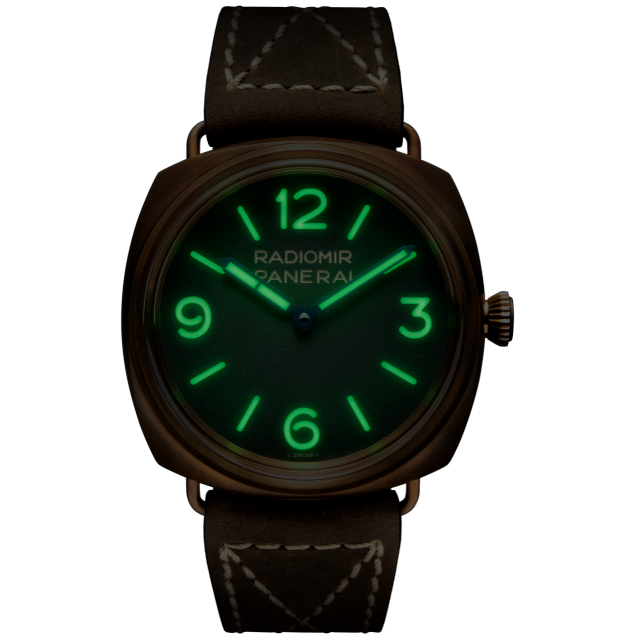 PANERAI Radiomir Bronzo PAM00760 Night view