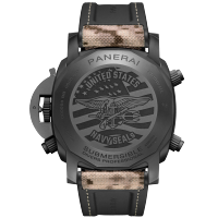 PANERAI Submersible Chrono Navy SEALs Titanio PAM01521 Back view