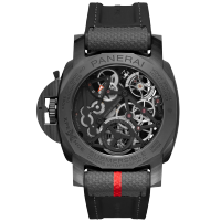 PANERAI サブマーシブル トゥールビヨン GMT ルナ・ロッサ エクスペリエンス エディション PAM01405 Back view