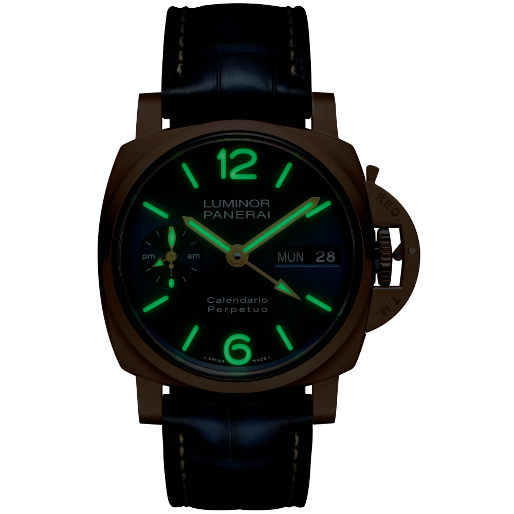 PANERAI Luminor Perpetual Calendar PAM00742 night view