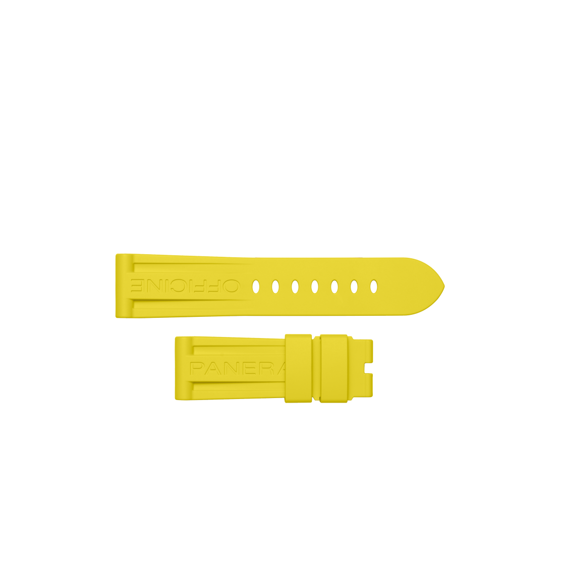 PANERAI Yellow Rubber Strap MXE0SK4B