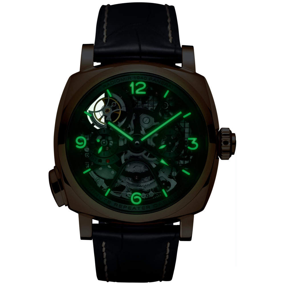 PANERAI Radiomir Minute Repeater Tourbillon PAM00600 night view