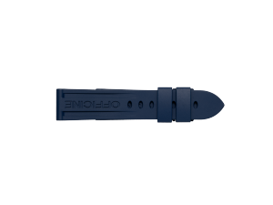 Panerai Light Blue Rubber Strap 26/22 | US Panerai Official Website
